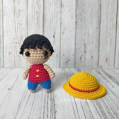 Luffy One Piece Amigurumi