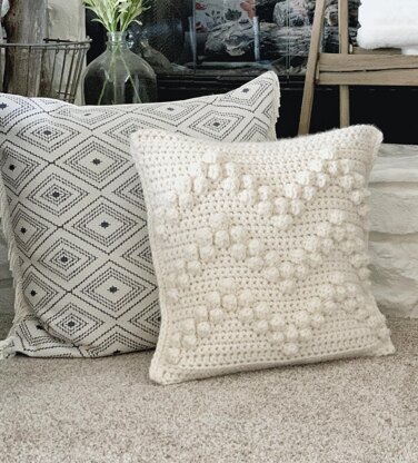 061 The Chevron Bobble Pillow