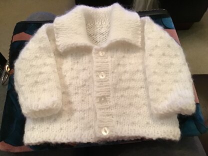 Baby Cardigan and hat