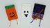 PDF Trick-or-Treat DK Spooky Halloween knitting pattern Decoration Coin Bag EASY Pumpkin/Ghost/Witch Party Favours