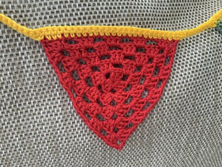 Bright granny bunting #3
