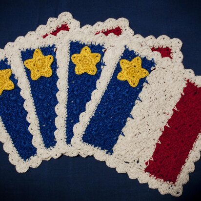Acadian Flag Coasters