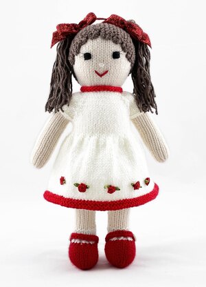 Rosie doll knitting pattern 19123