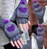 Be My Valentine Flirty Fingerless Gloves with Vday Messages