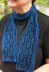 Lapis Lazuli Lace Scarf (5" x 54")