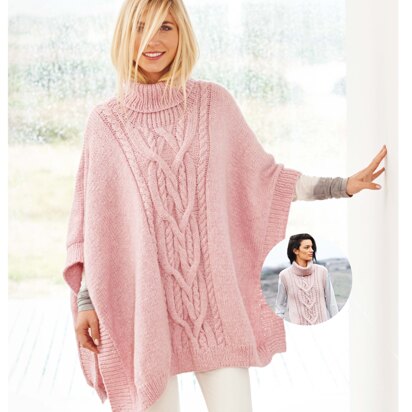 Poncho and Tabard in Rico Fashion Alpaca Dream - 633 - Downloadable PDF