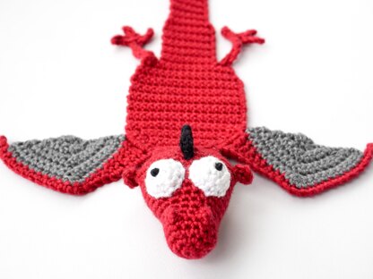 Dragon Bookmark Crochet Pattern