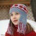 Valentine earflap hat