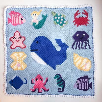 Sea Life C2C Throw