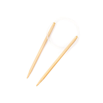 Clover Bamboo Fixed Circular Needles 60cm (24in) (1 Pair)