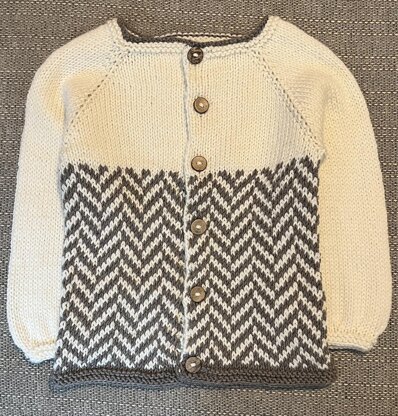 Chevron cardigan