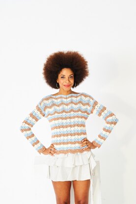 Crochet Sweater & Top in Stylecraft Bamboo & Cotton DK - 10217 - Downloadable PDF