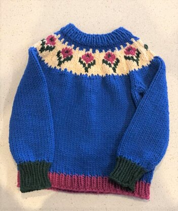vintage knit sweater, love this so much!!
