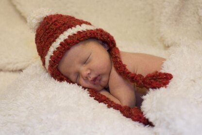 One Stripe Baby Hat Pattern Quick and Easy