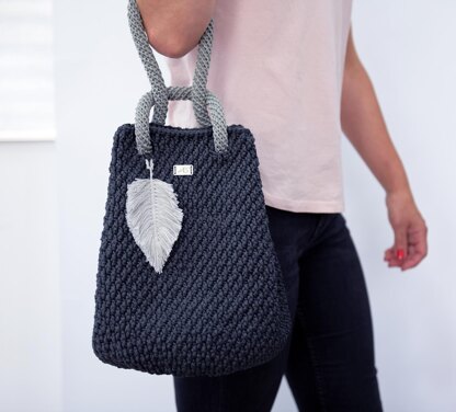 Casual Grey Handbag