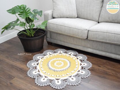 Retro Doily Rug