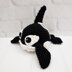 Ollie the Orca Scrubby Amigurumi