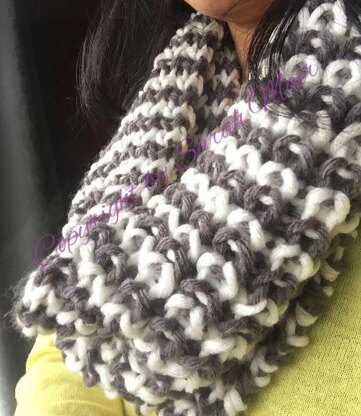 Chunky Winter Knitted Scarf