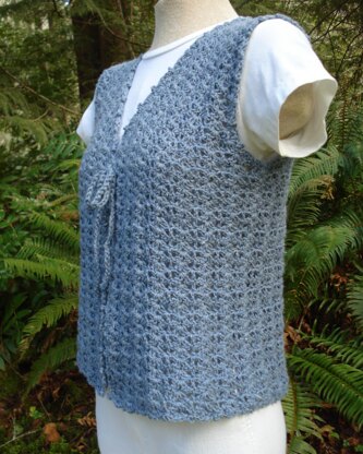 Classic Shell Stitch Vest - PW-205