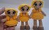 Yellow Rainbow Crochet Doll 3 Levels in 1