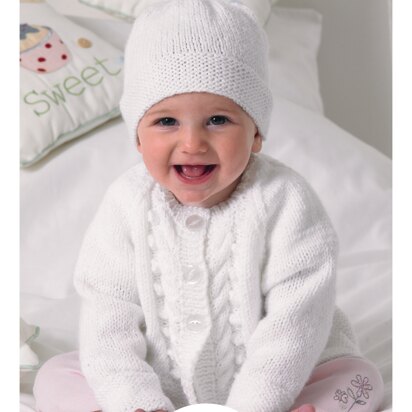 UKHKA 110 Cardigans, Hat and Blanket - UKHKA110pdf - Downloadable PDF