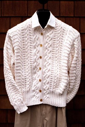 Mari Sweaters MS 178 Fisherman Cardigan