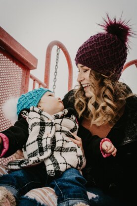 Mini Harlequin Beanie