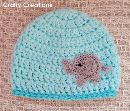 Elephant Newborn Beanie