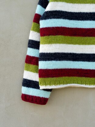 Striped Muse sweater