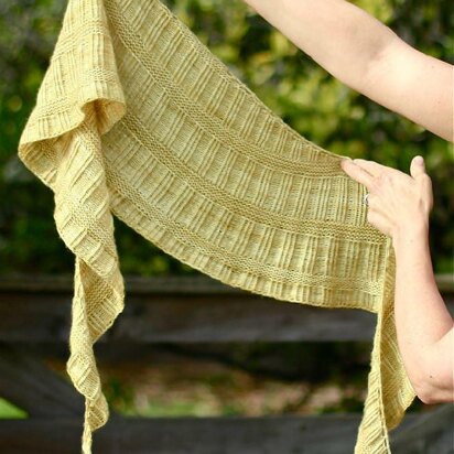 Rattan Shawl - knitting pattern