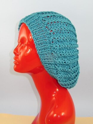 Chunky Fishermans Rib Super Slouch Hat