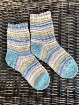 Stripey Choose Your House Socks