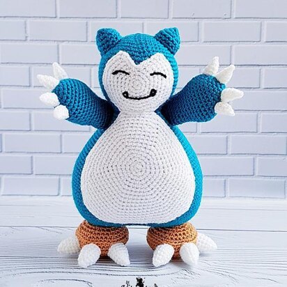 Toy Pokemon Snorlax amigurumi