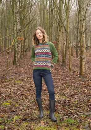 Jess Jumper in Rowan Alpaca Soft DK - ZB328-00006-ENPFRP - Downloadable PDF