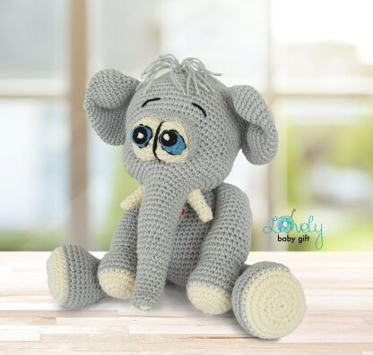 Amigurumi Elephant Crochet Pattern