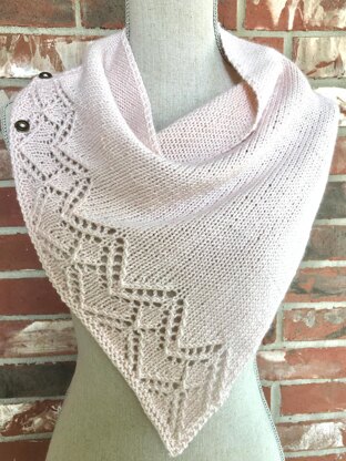 Chevron Lace Shawl Scarf