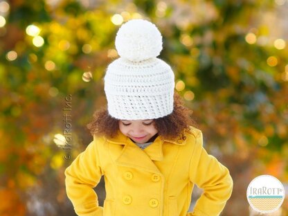 Amelia Hat with Chunky PomPom