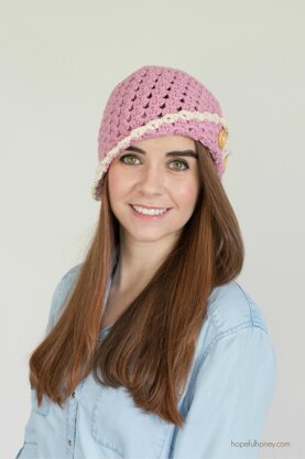 Strawberry Eclair Cloche Hat