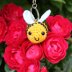 Bee keyring