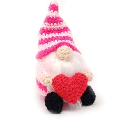 Valentine's Gnome Amigurumi