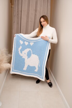 Pattern Blanket Elephant