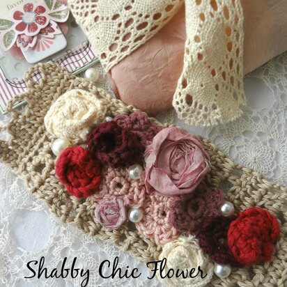 Shabby Chic FLower Bracelet