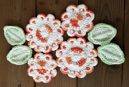 Spring Fling Table Runner and Potholder Crochet Pattern