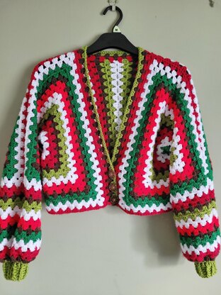 The Granny Hexagon Cardigan