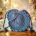 Crochet Half Circle Bag Pattern PDF + Video Tutorial – Boho Purse / Half Moon Handbag DIY