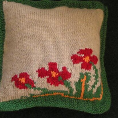 Vintage Poppy Cushion Cover