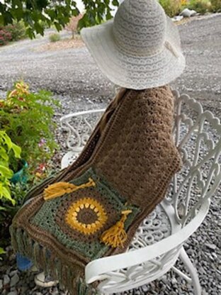 Sunflower Pocket Shawl