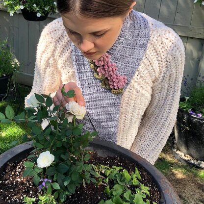 Floral Peony Scarf