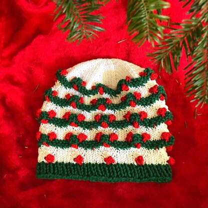 Deck the Halls Baby Hat