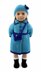 Coat and hat set for 18 inch dolls - 19115